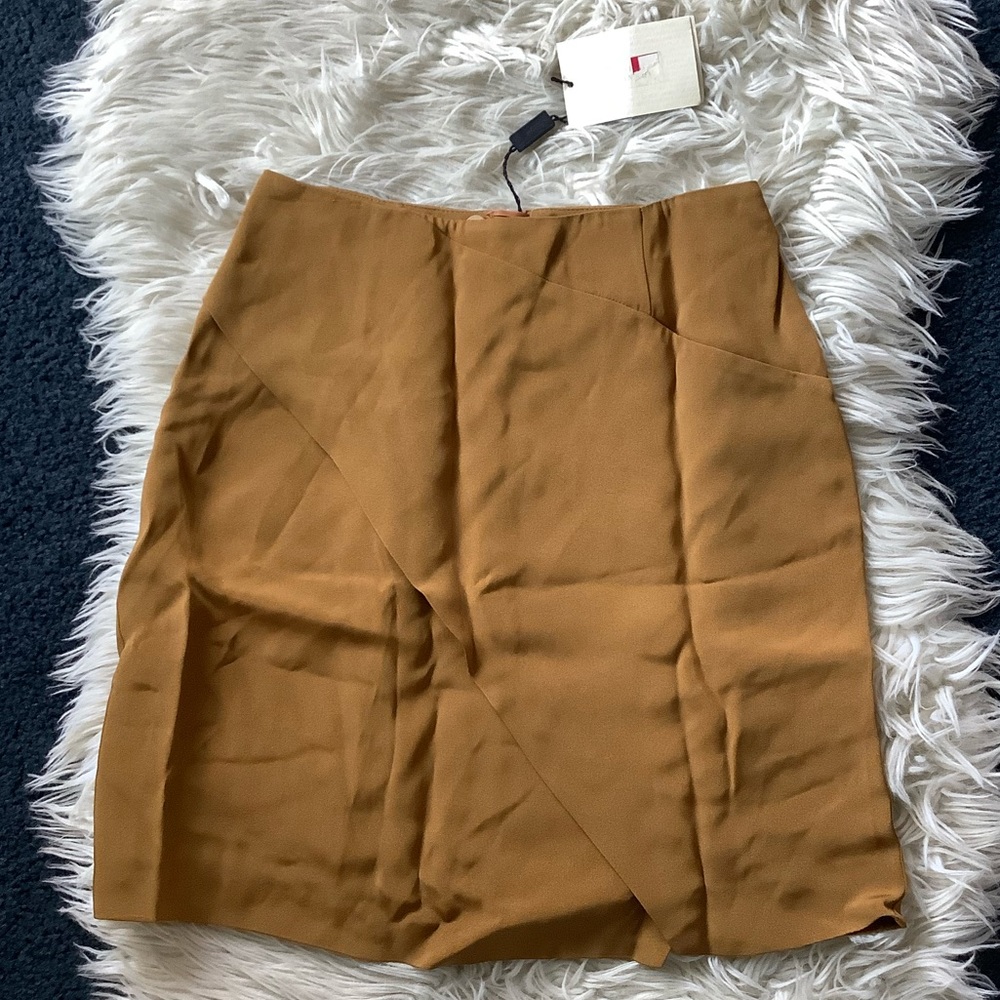 Giorgio Armani Tan Mini Skirt